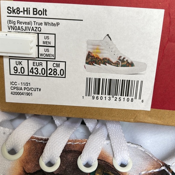 Vans Sk8-Hi Bolt Big Reveal True White/P WMNS sneakers - Picture 16 of 16